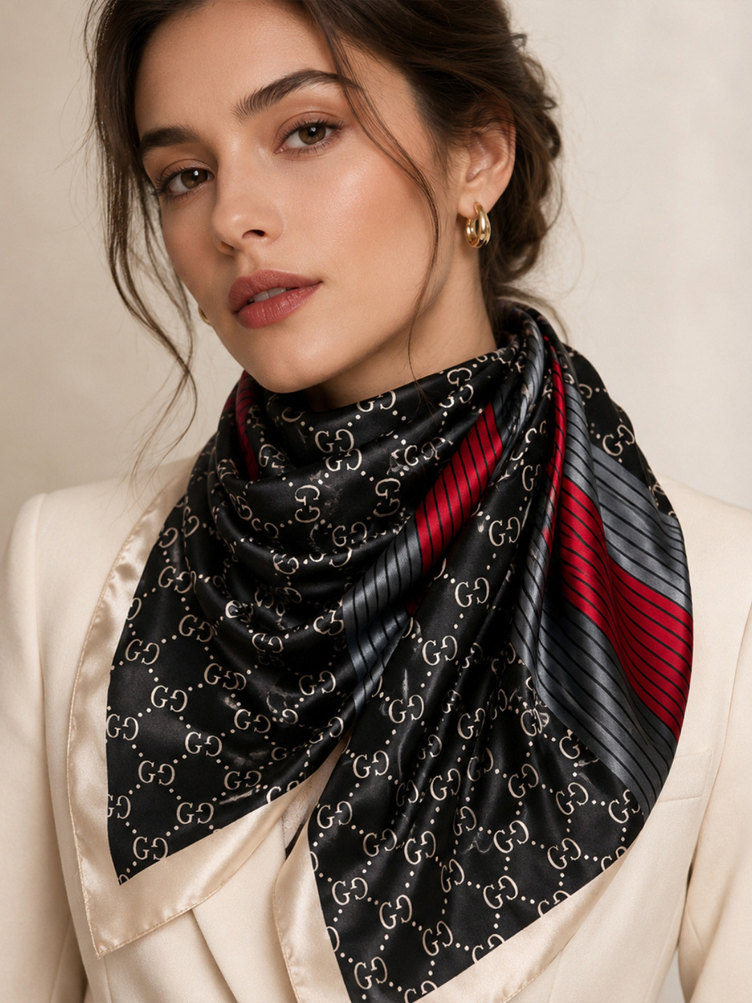 QUECY Women Printed Scarf