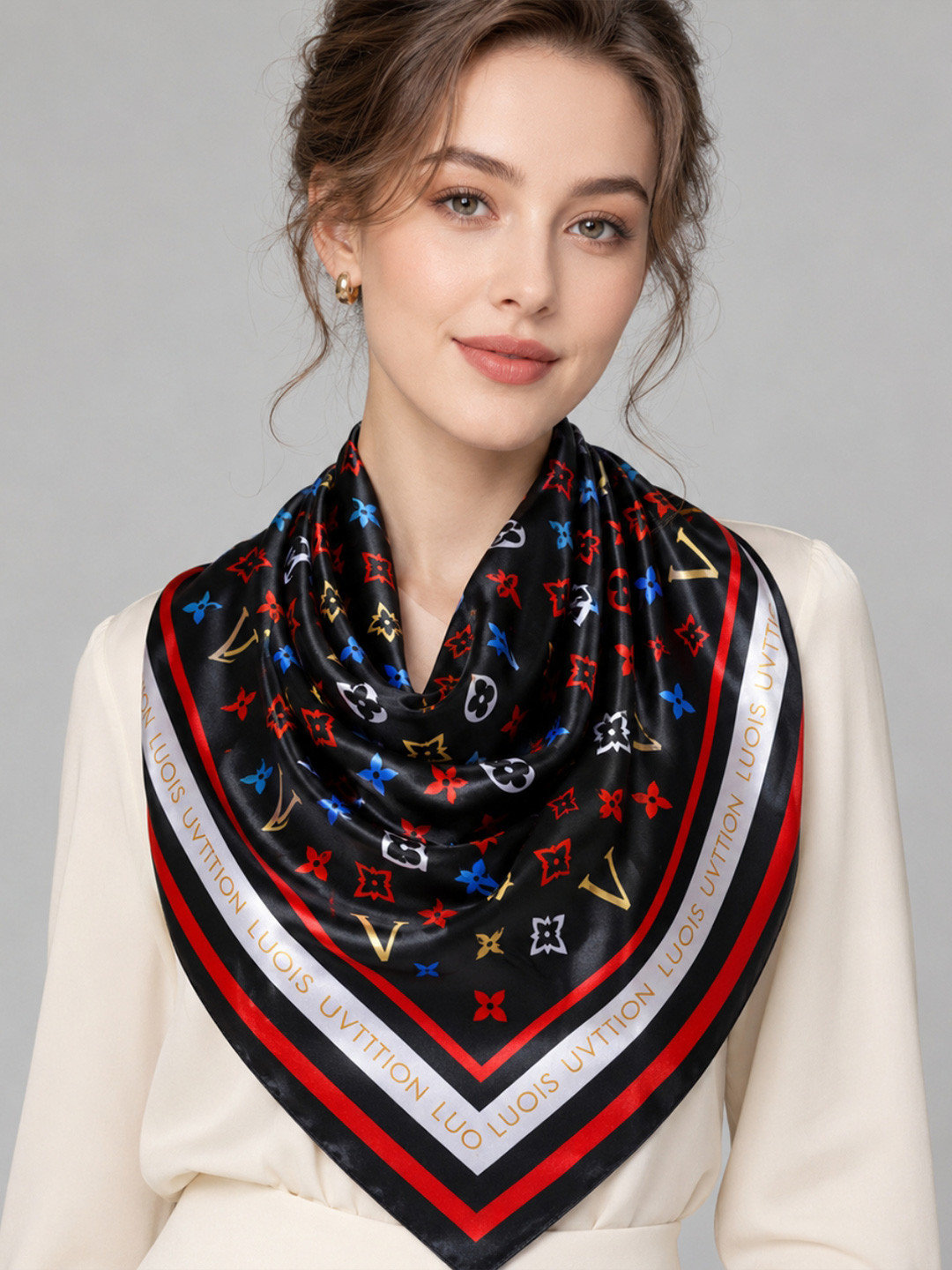 QUECY Women Printed Scarf