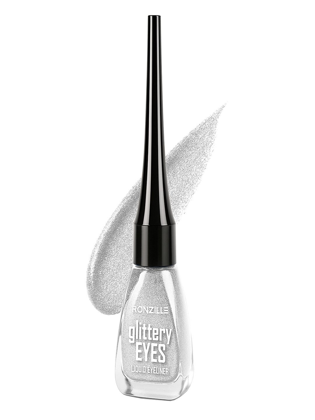 Ronzille Women Glitter Eyeliner Silver