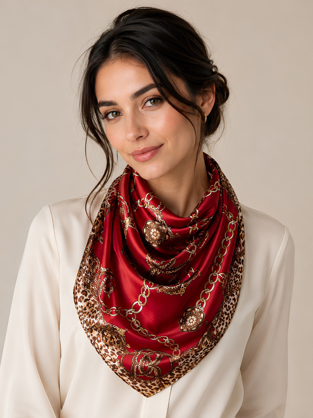 QUECY Women Printed Scarf