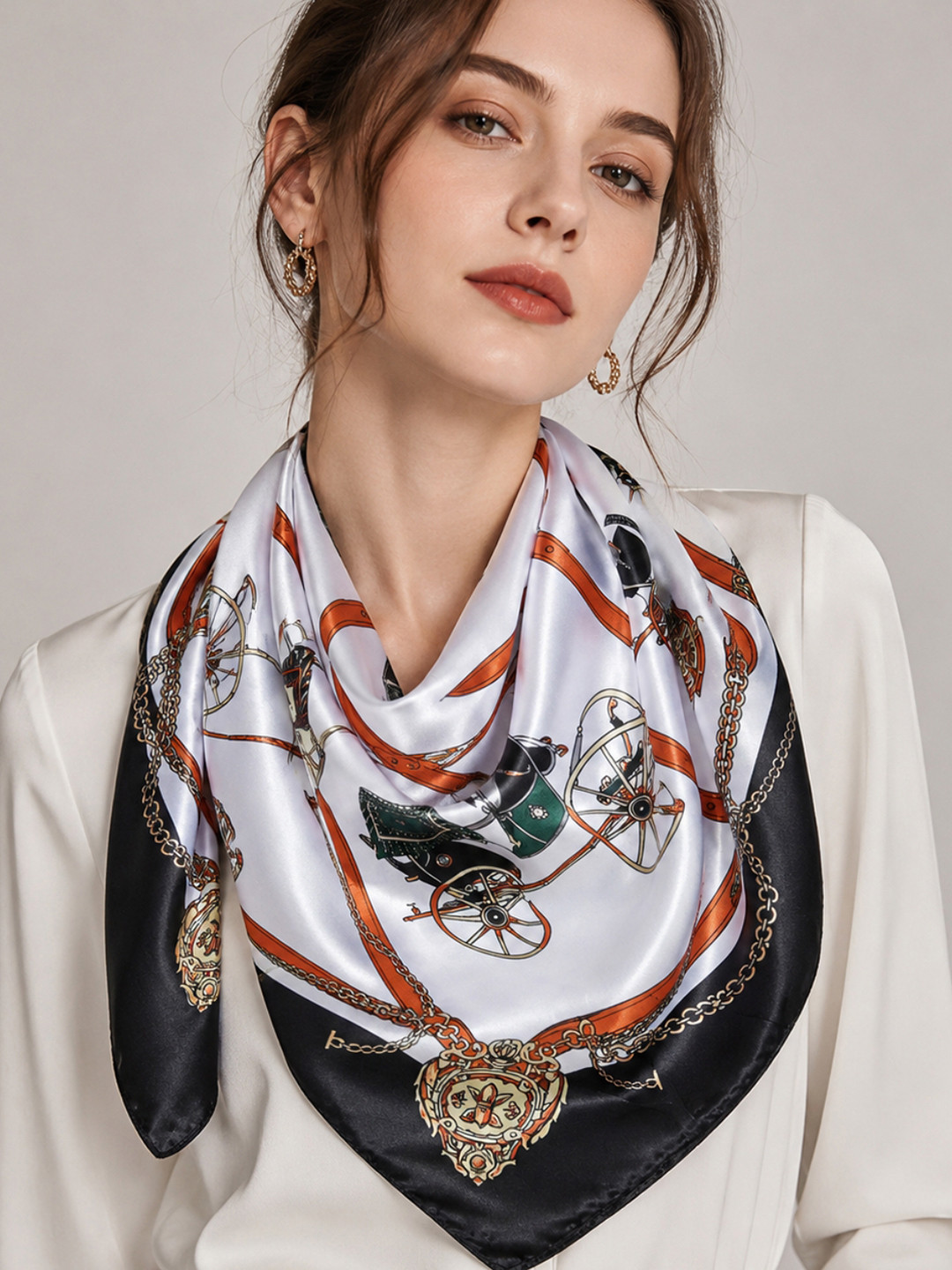 QUECY Women Printed Scarf