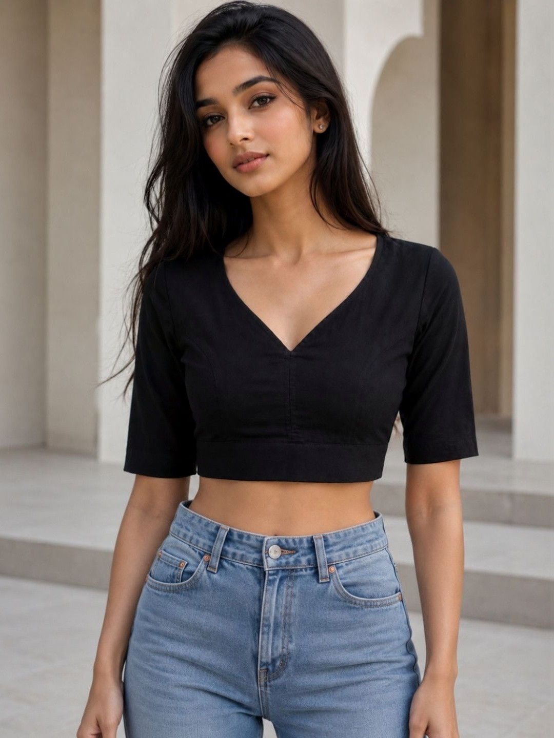 Thevasa Crop Top