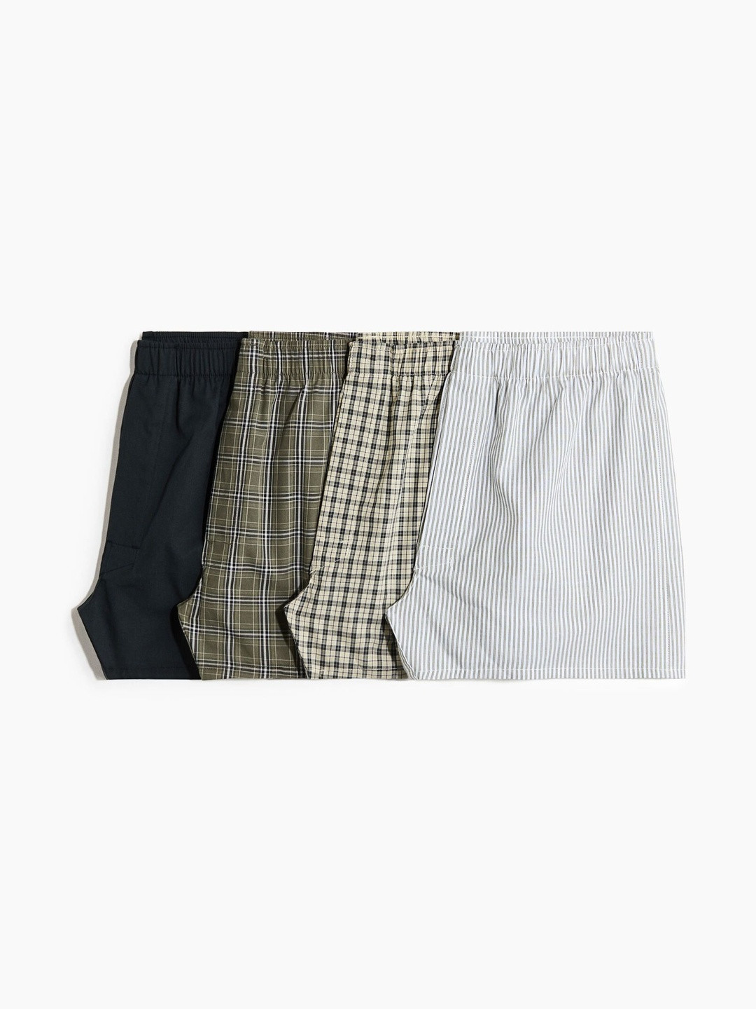 H&M 4-Pack Woven Boxer Shorts