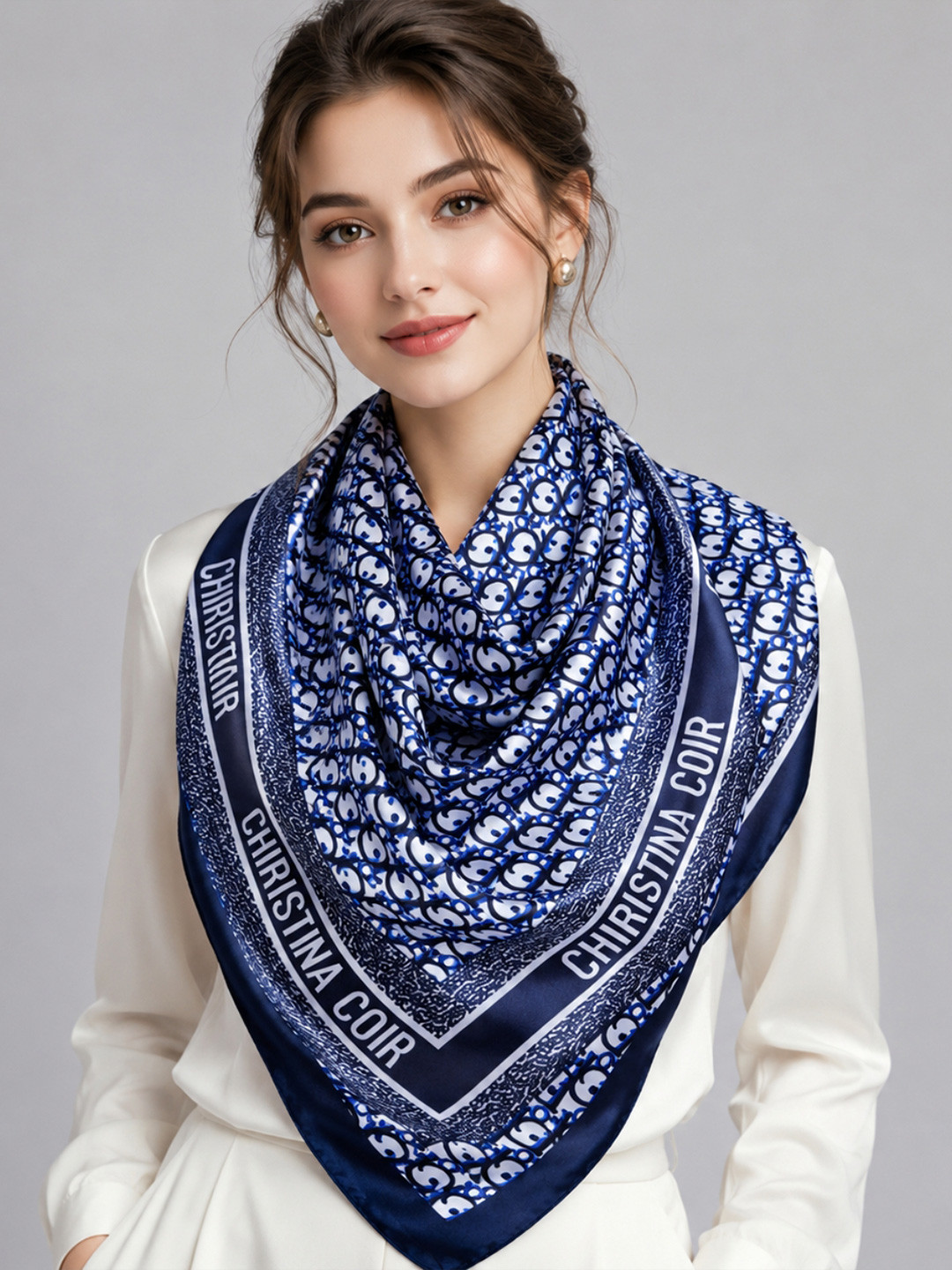 QUECY Women Printed Scarf