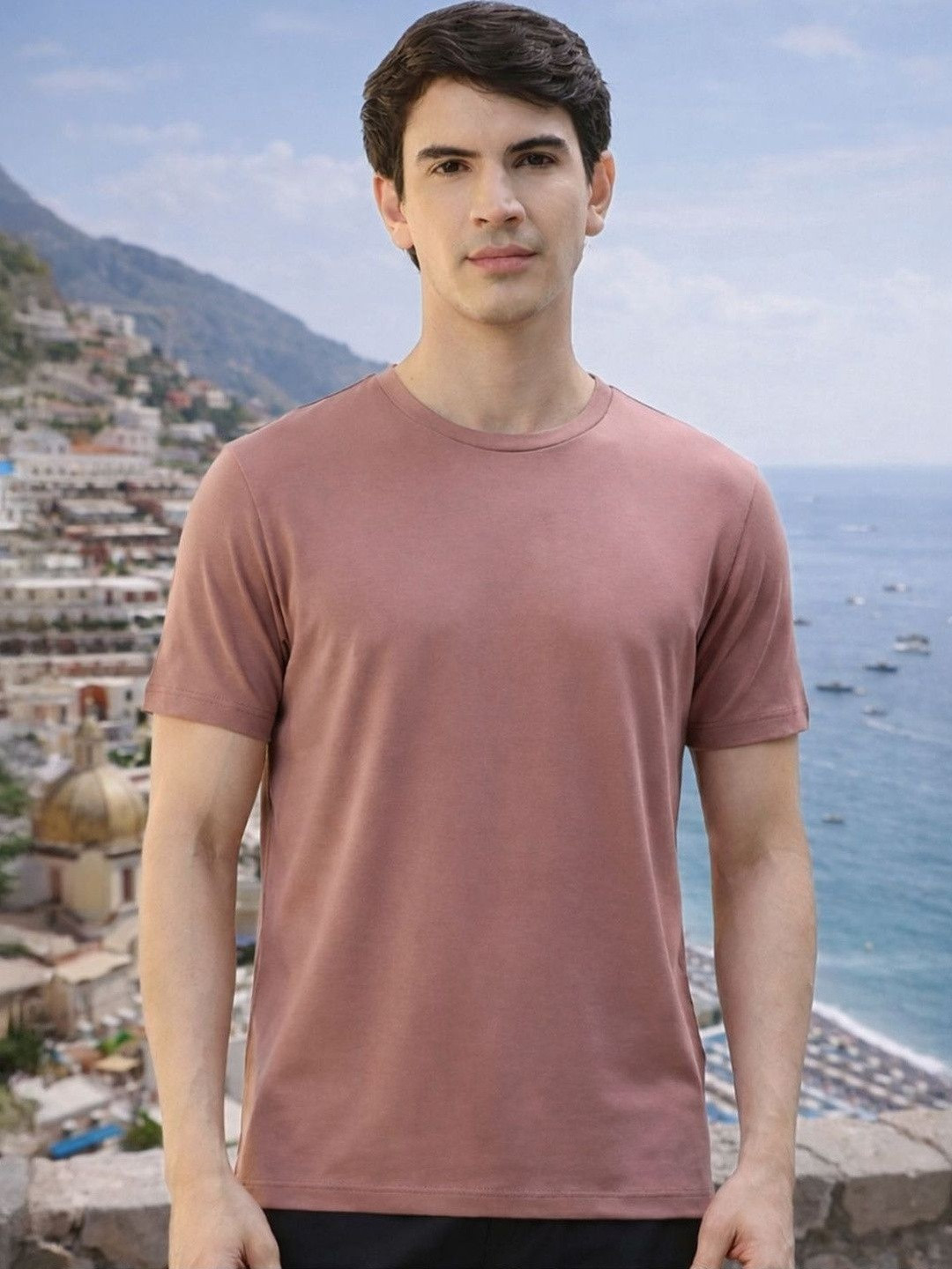 NOBERO Men Cotton UPF50 T-shirt