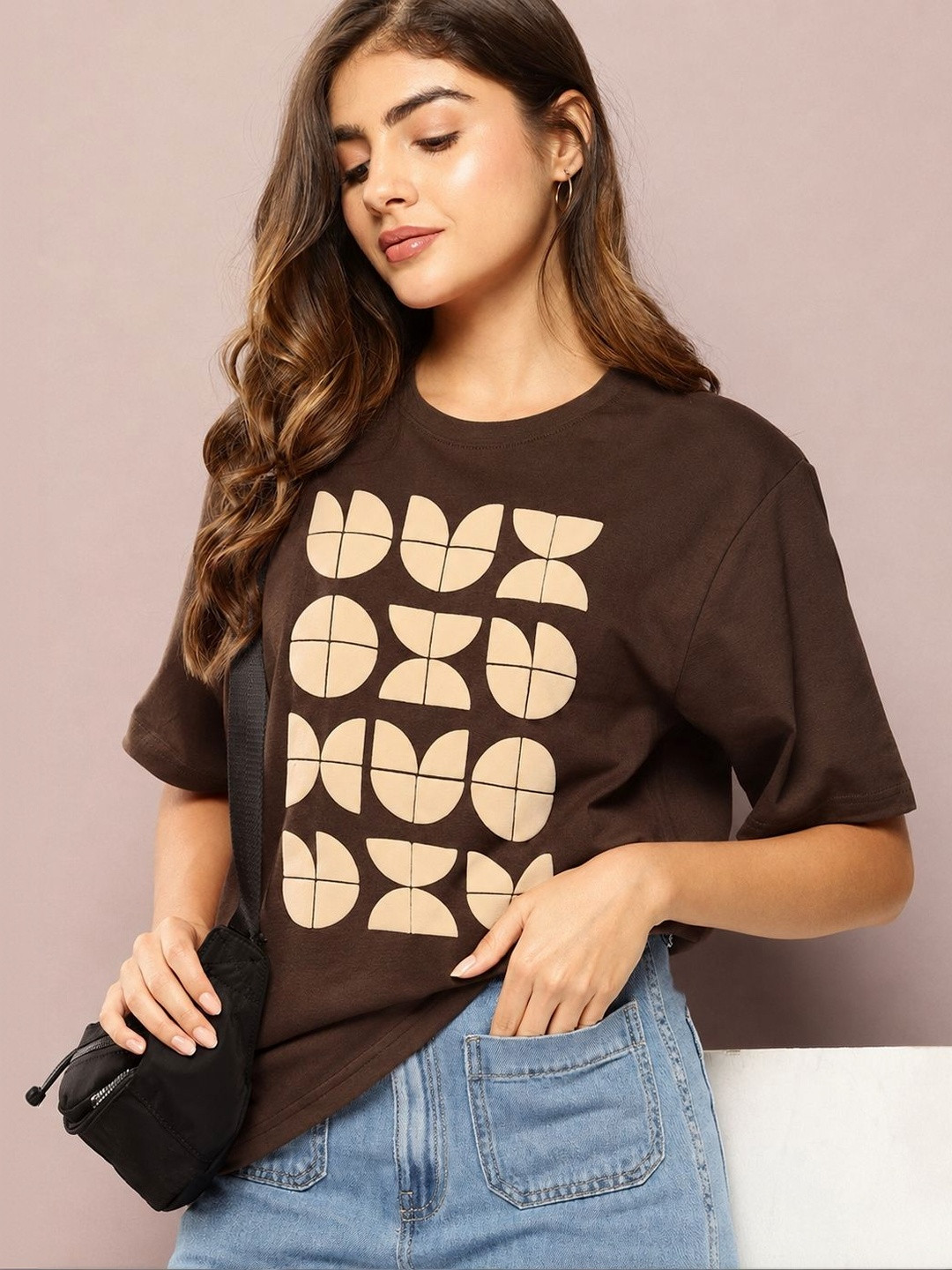 STARWORD Women Printed T-shirt
