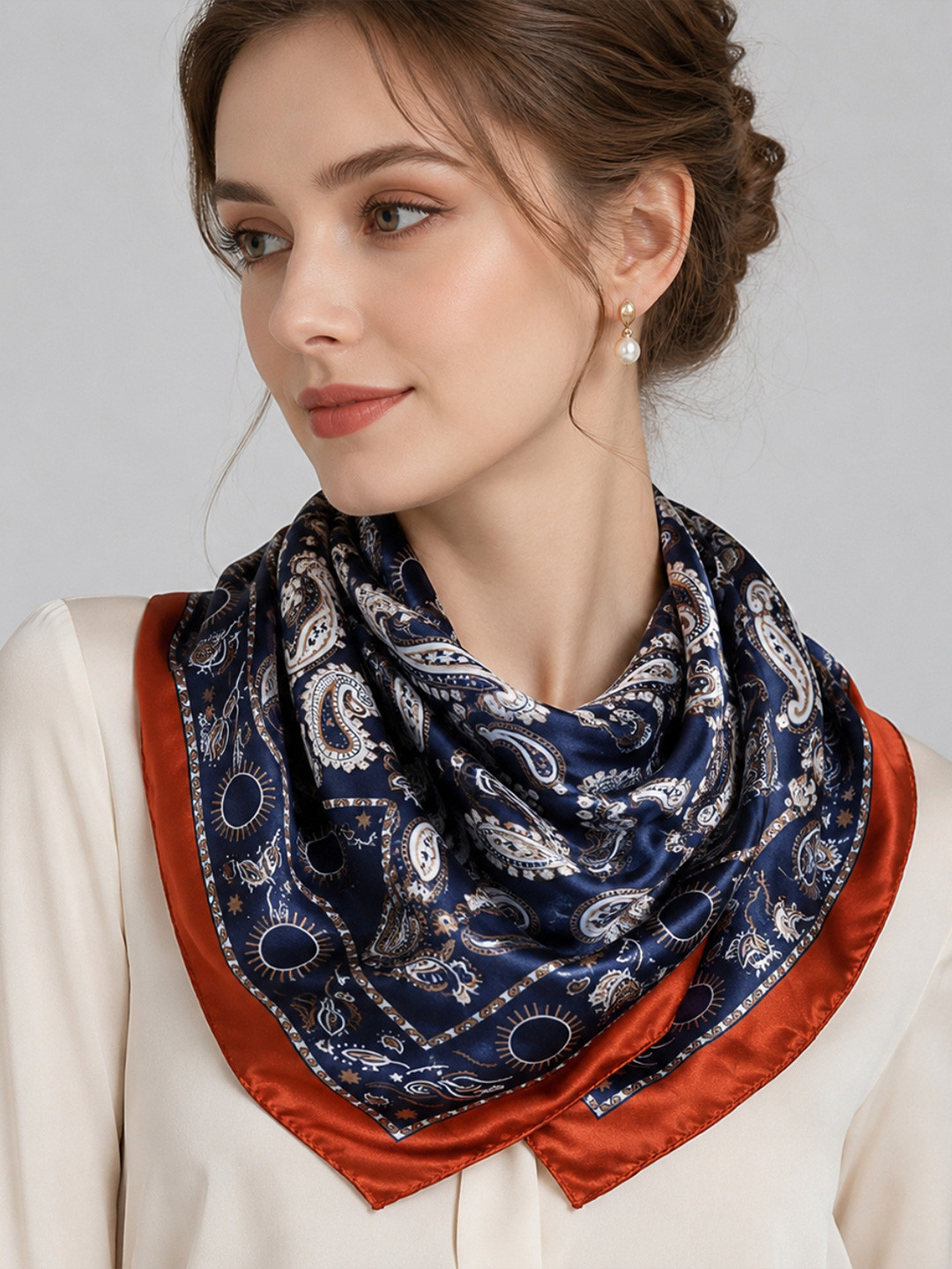 QUECY Women Printed Scarf