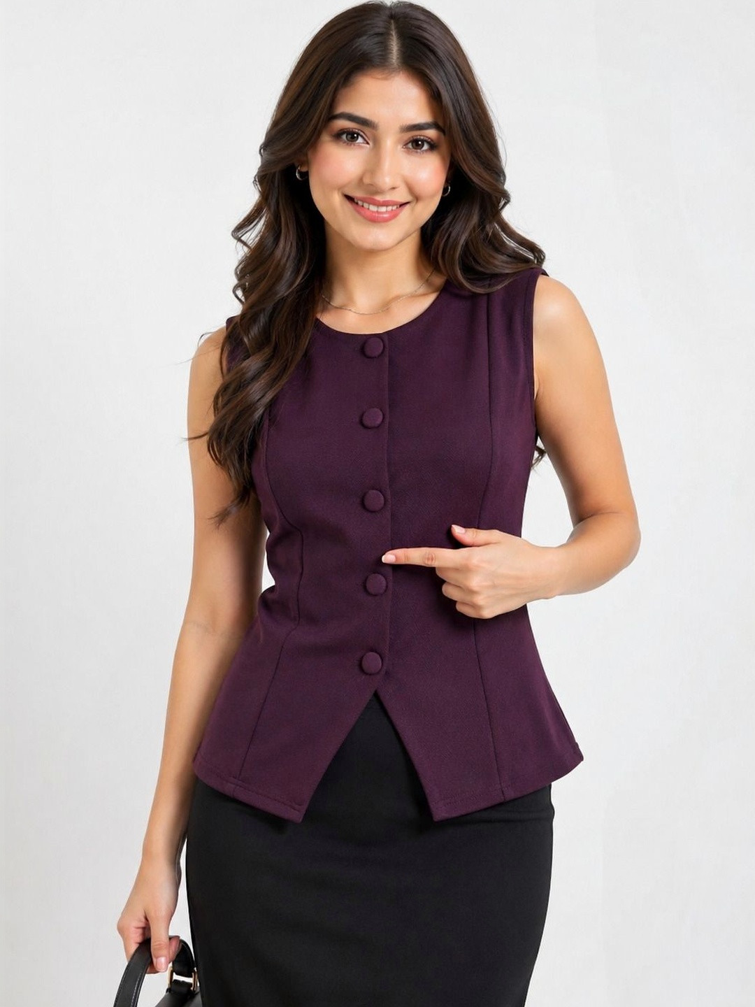 SAKSHI TRADER Peplum Top