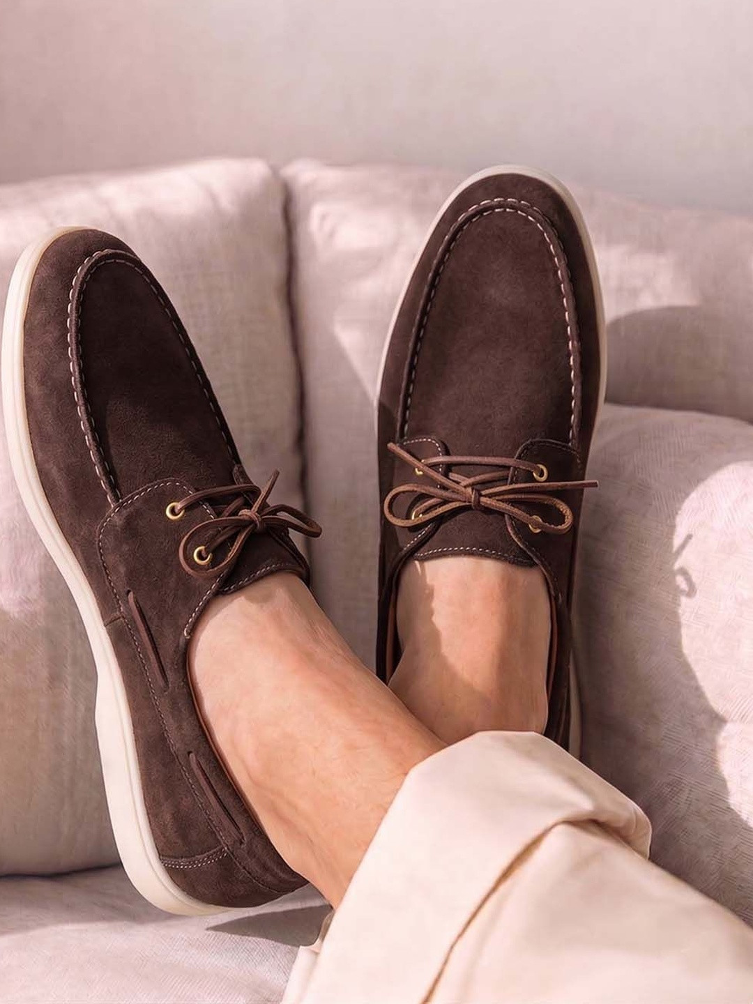 The Roadster Lifestyle Co. Men Round Toe Lightweight Lace-Ups Derbys