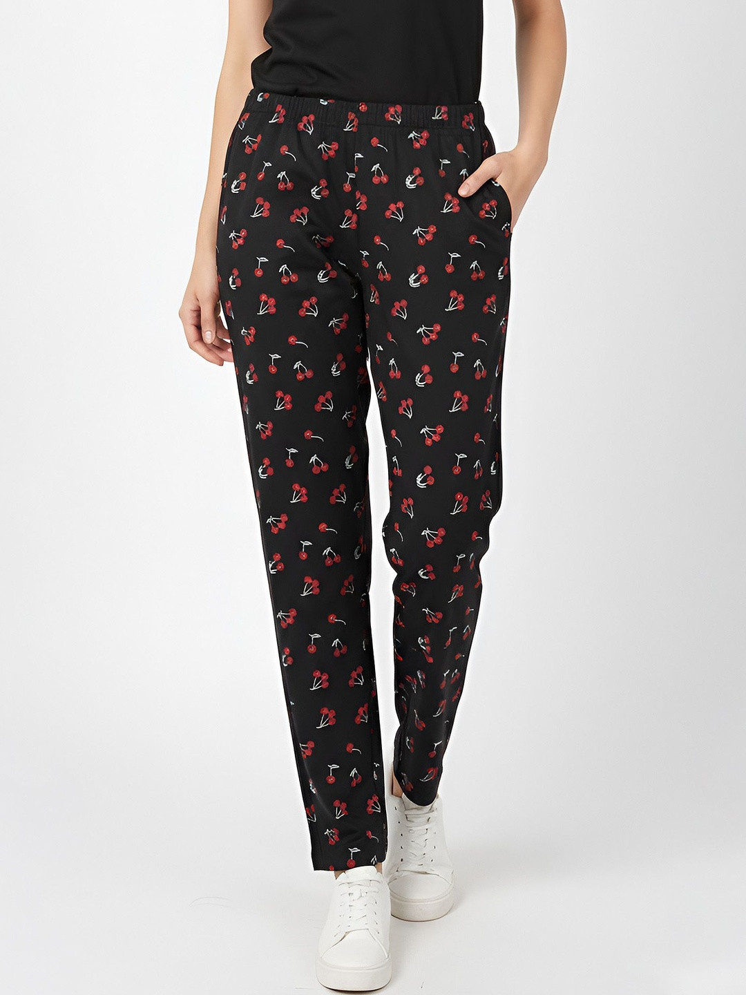 pell-mell Women Relaxed Fit Striped Training Track Pants