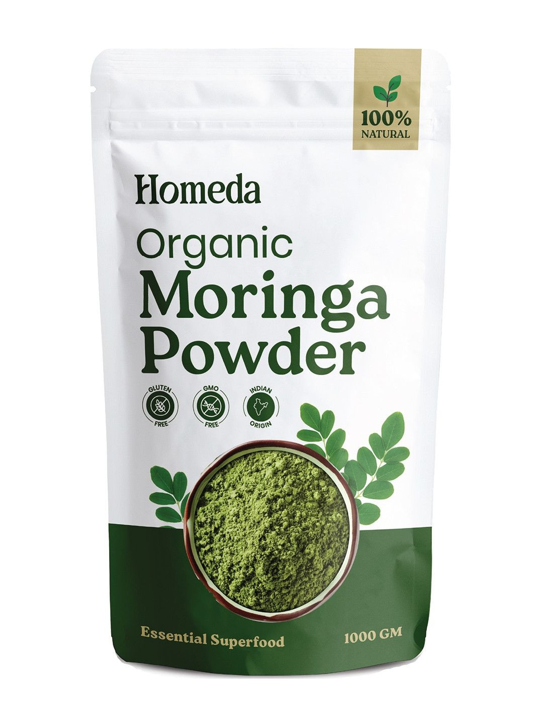 Shudh Online Organic Moringa Powder For Weight Loss -1000 g