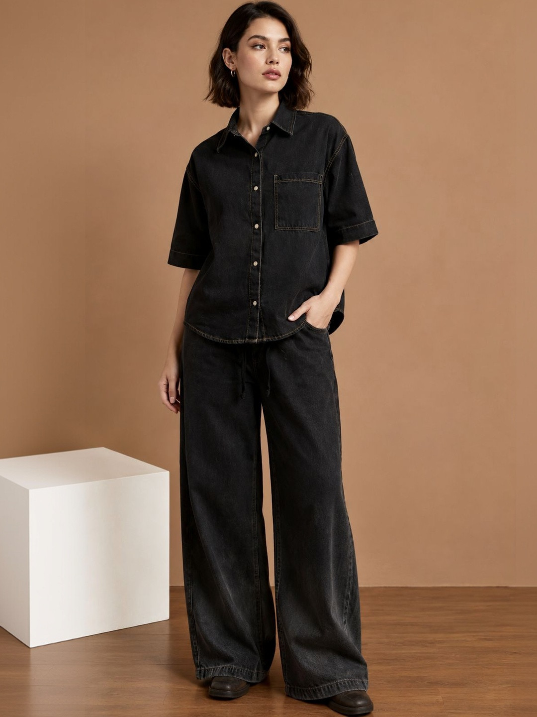 Xelov Denim Co-Ord Set