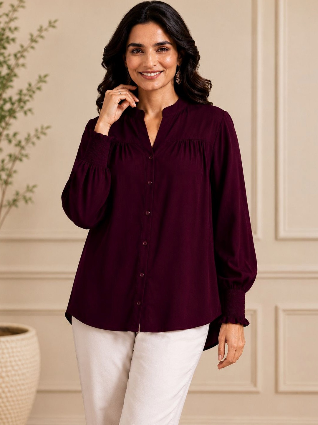 Chemistry Women Classic Casual Shirt