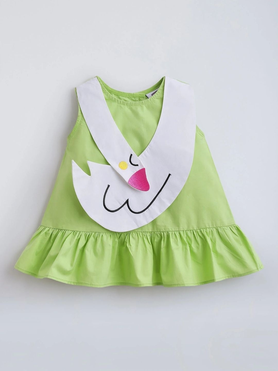 Hopscotch Ruffled A-Line Dress