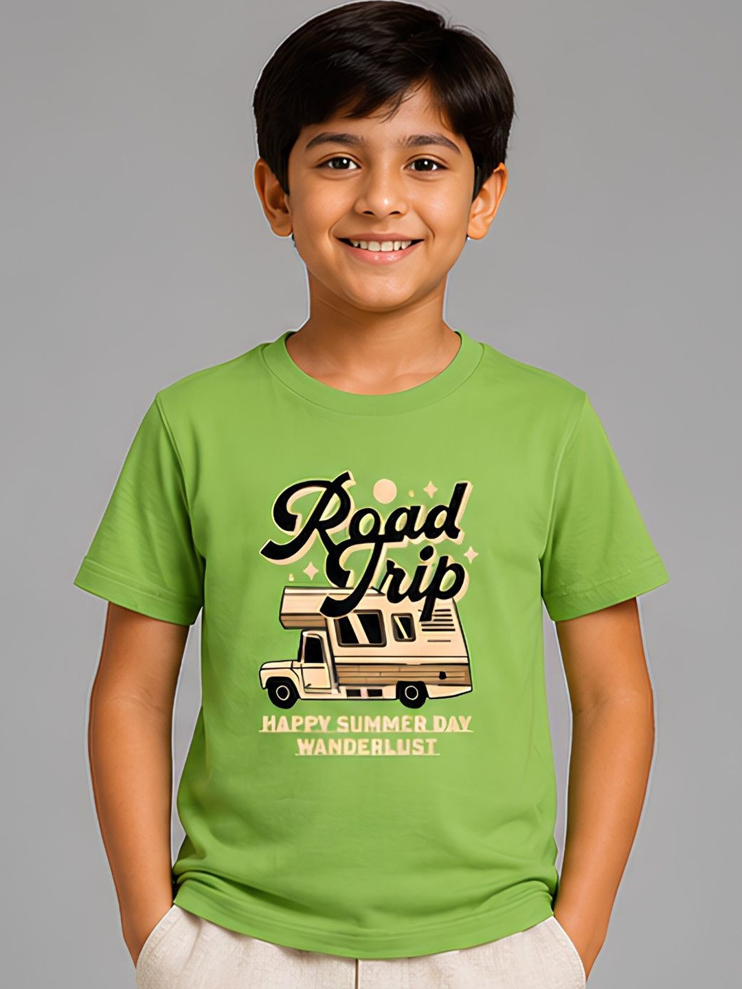 YAK YAK Boys Printed T-shirt