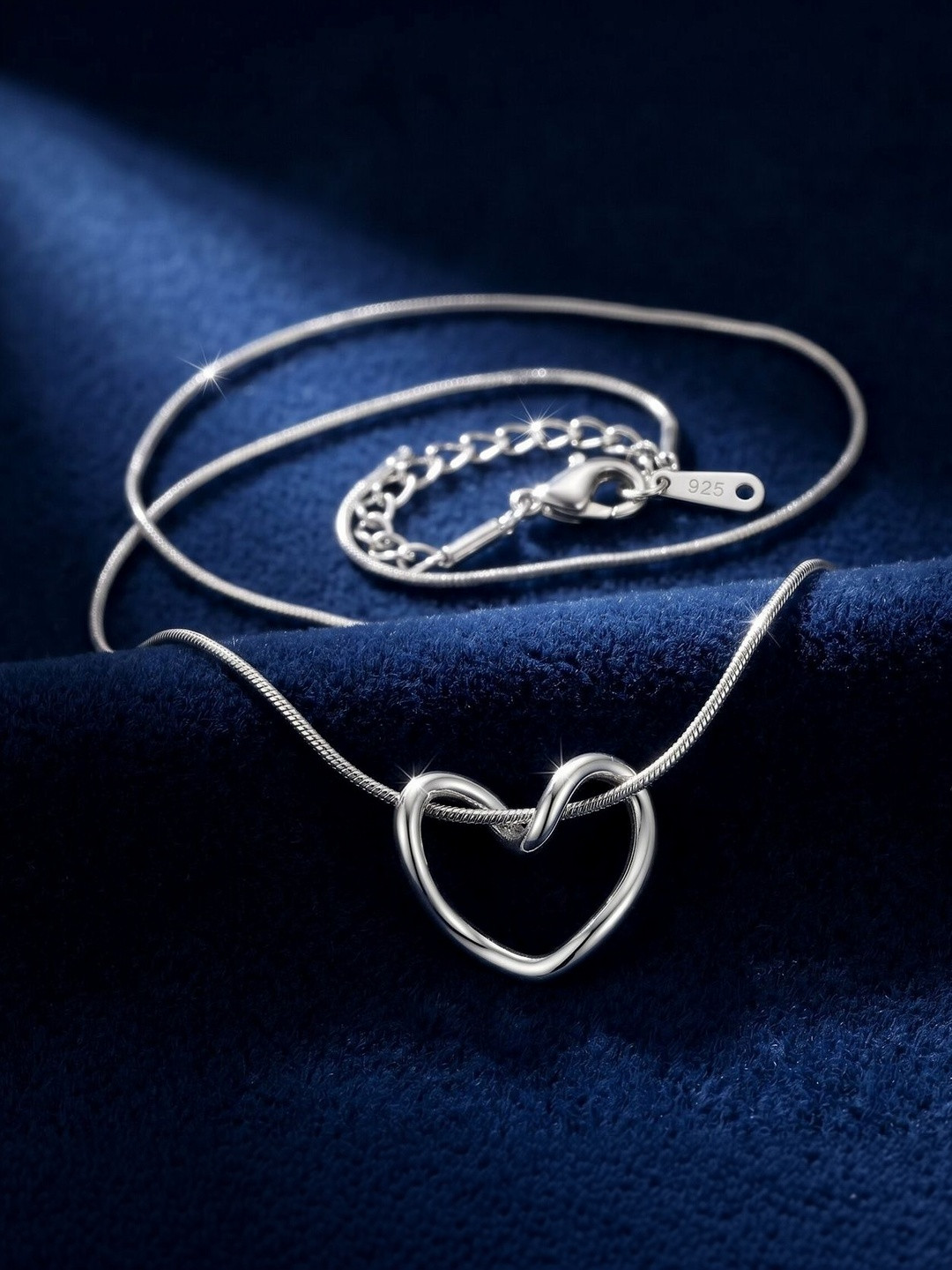 SV FANCY BANGLES Silver-Plated Necklace