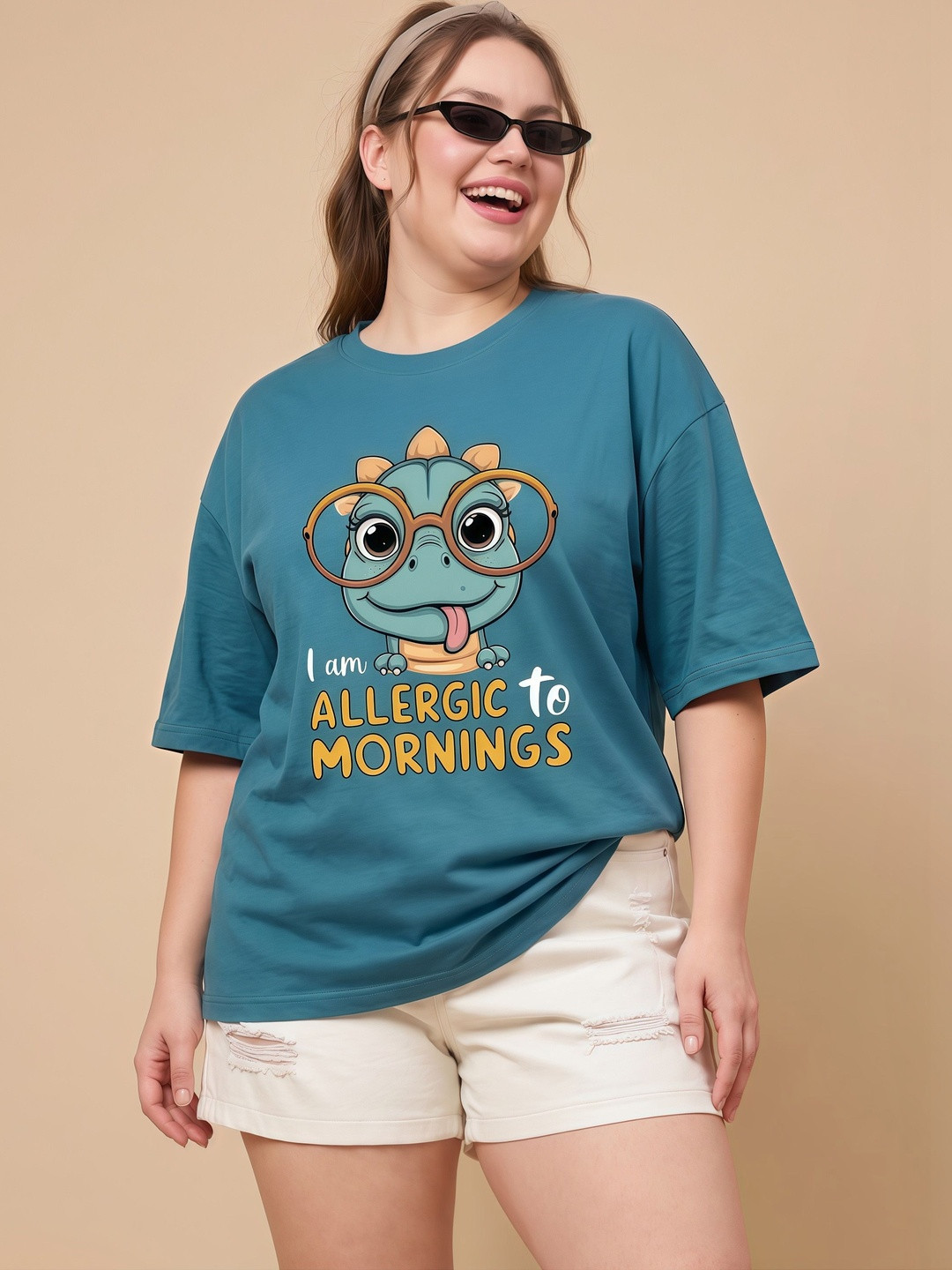 Shonisha Women Printed T-shirt