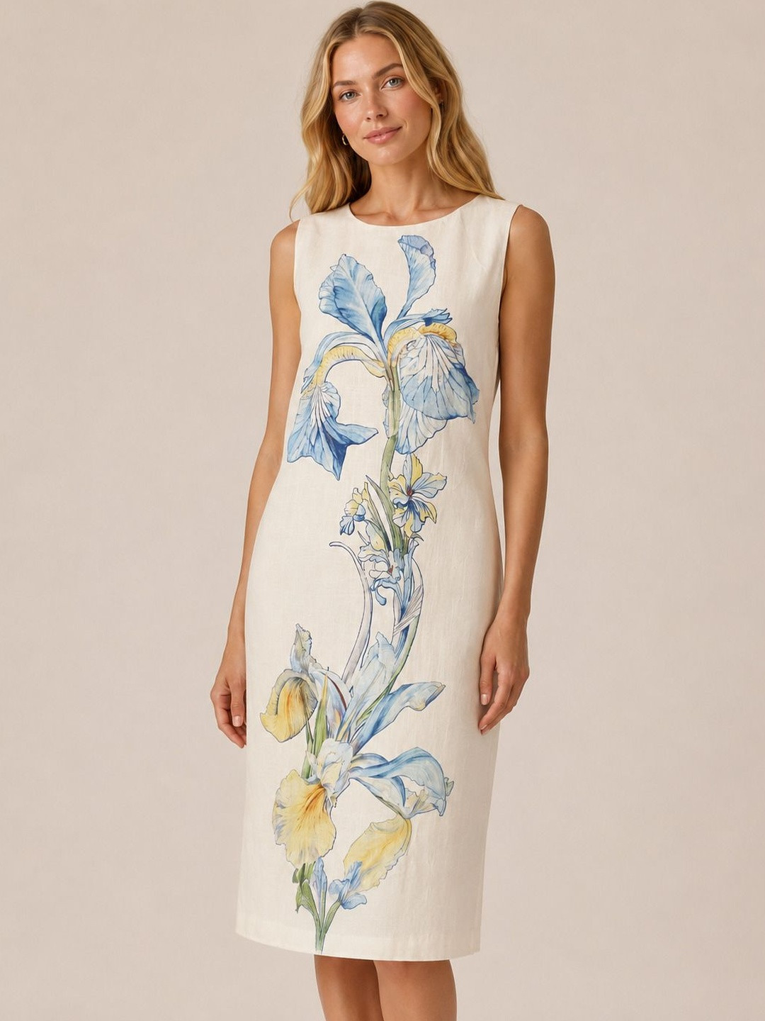 COSMIC Floral Print Sheath Dress