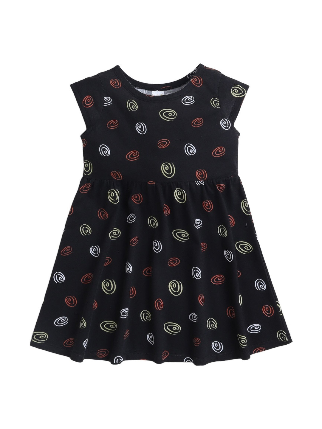 Funshine Print A-Line Dress