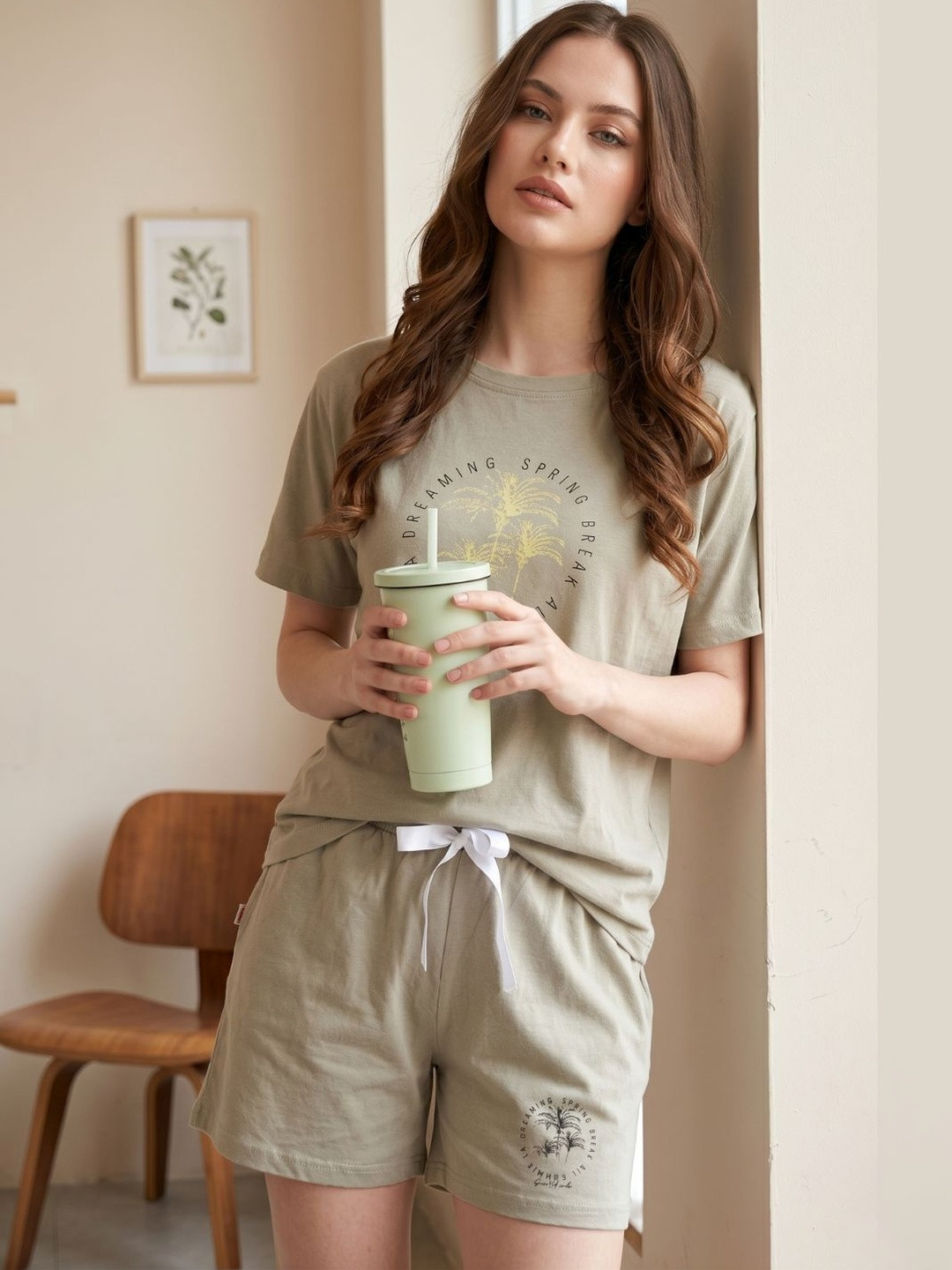 WEET Women Printed Pure Cotton Co-Ords