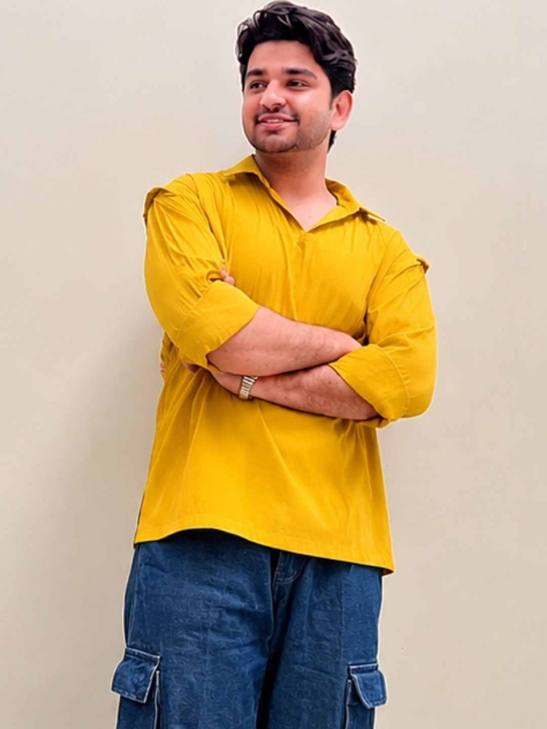 Disha R Dot Men Kurta