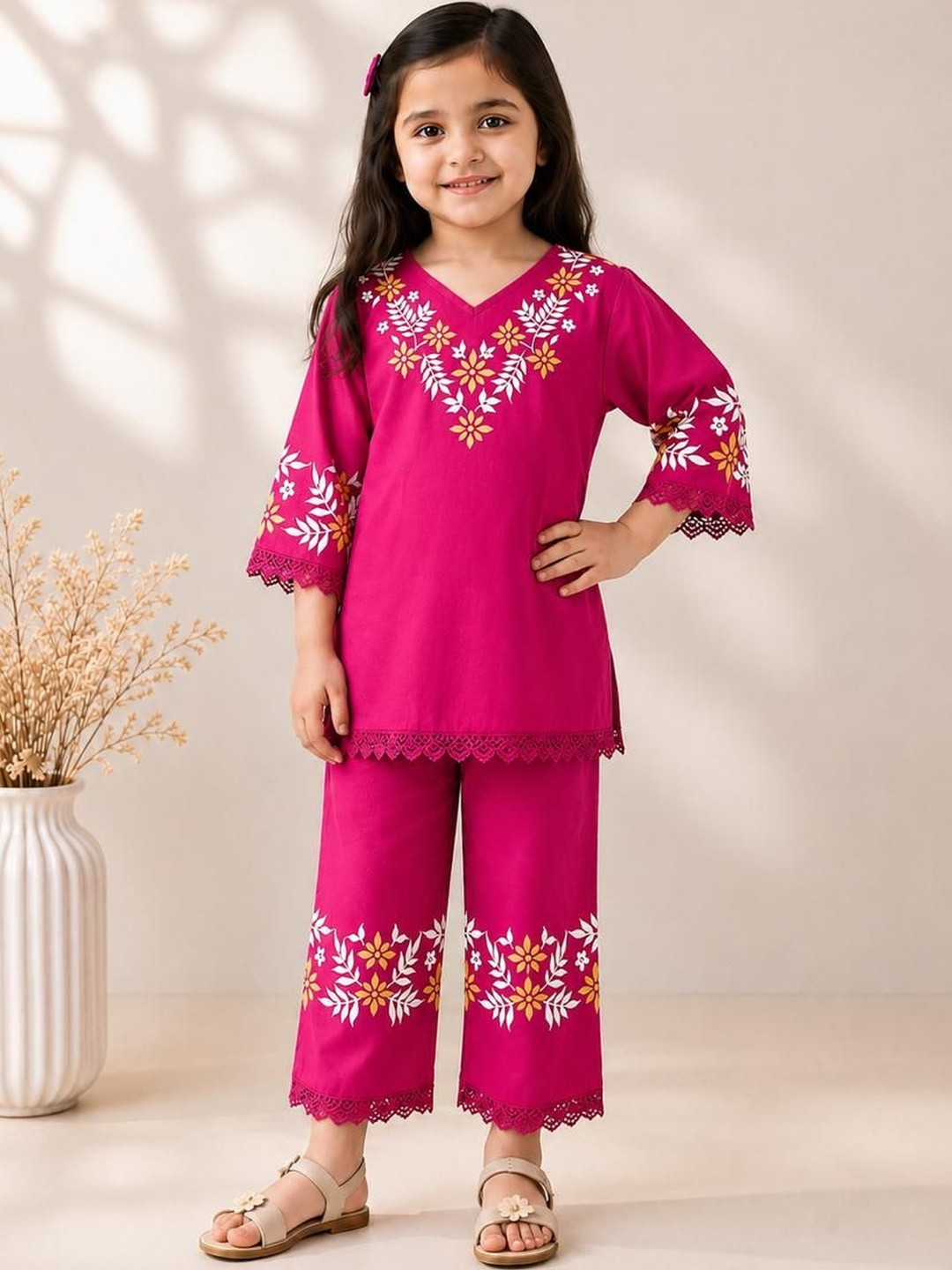 BAAQI Girls Palazzos