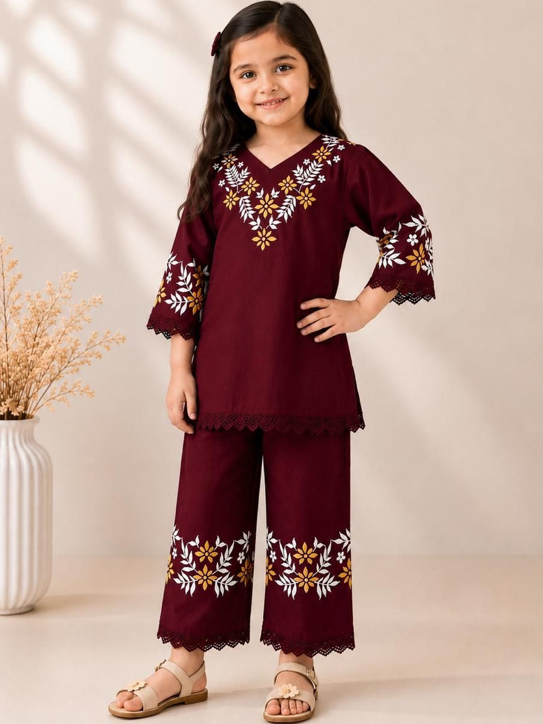 BAAQI Girls Palazzos