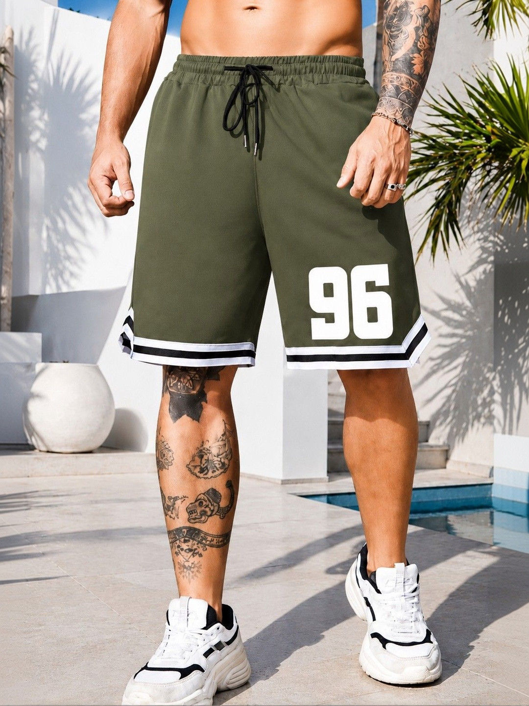 FAIRIANO Men Printed Outdoor Sports Shorts
