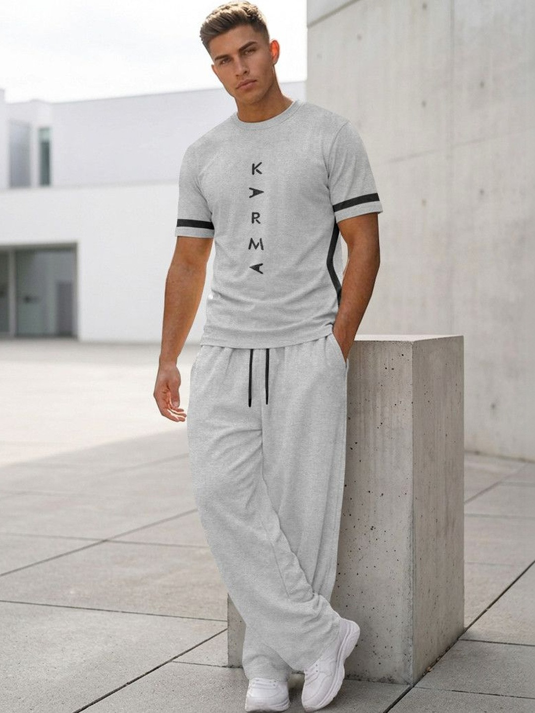 BLIVE Men Printed Night suit