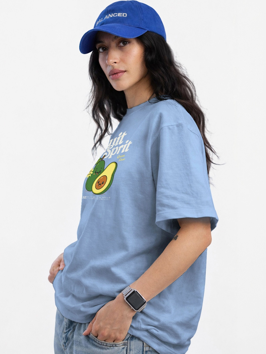 Roadster Women Printed Organic Cotton Blend T-shirt