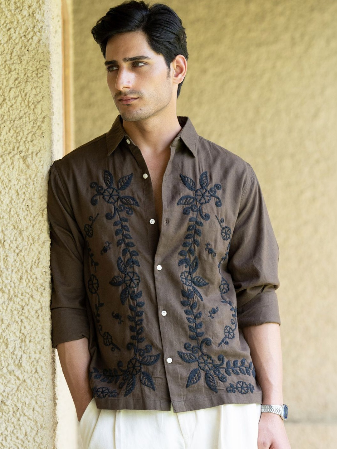 Powerlook Men Floral Printed Casual Shirt