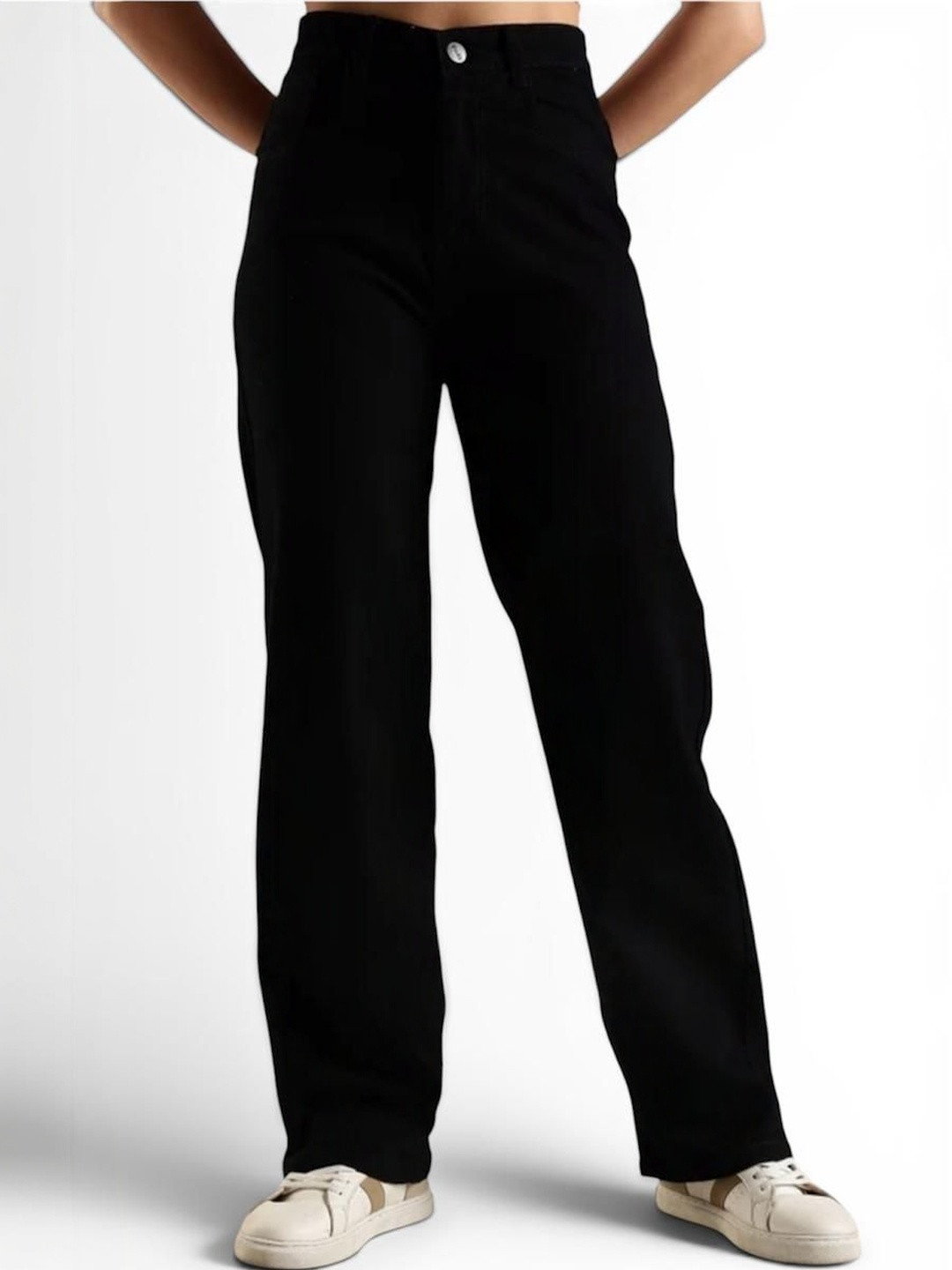Angelo Women Wide Leg High-Rise Stretchable Jeans