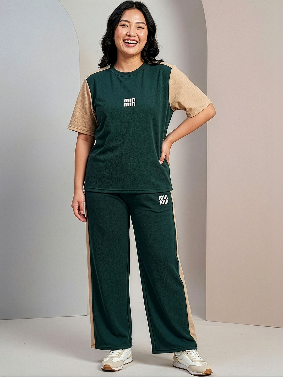 Lugo Colourblocked T-shirt with Trousers