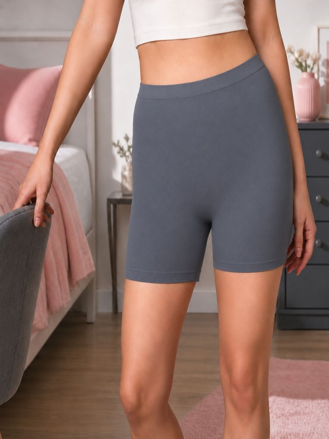 In Care High-Rise Full Coverage Free Size Boyshorts I No Panty Lines No Show Smooth Fit
