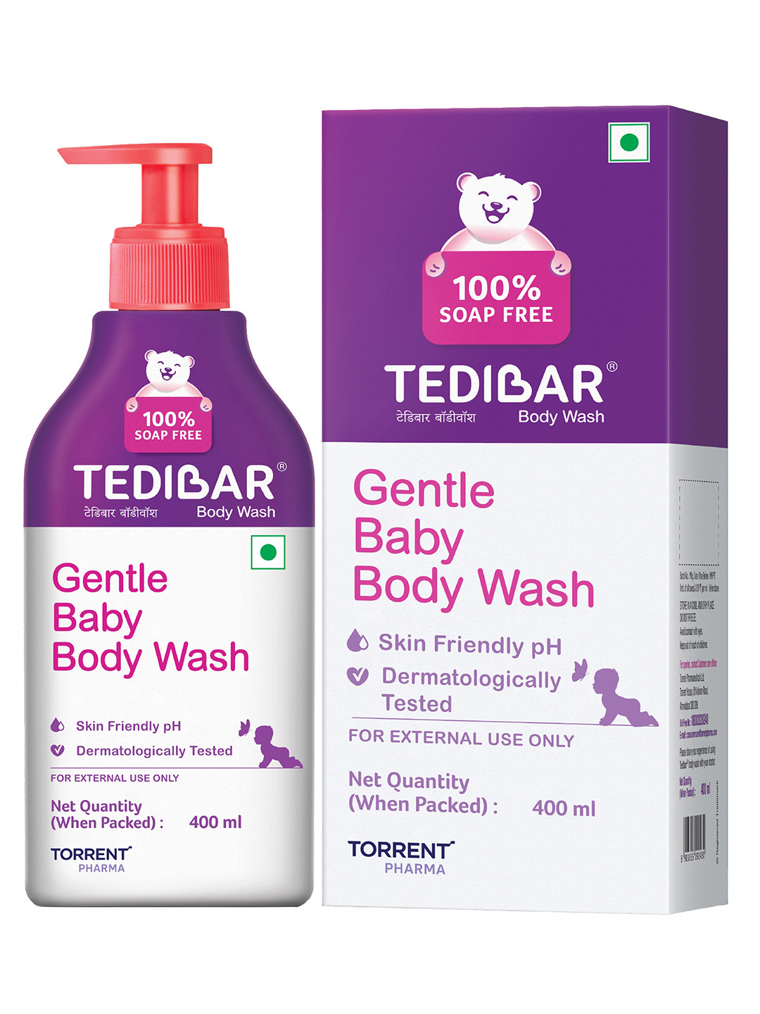 Tedibar Moisturizing Baby Body Wash - 400 ml