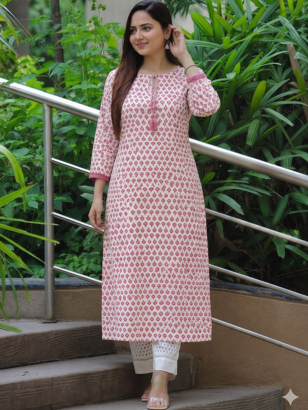 Gulmehendi Women Ethnic Motifs Printed Indie Prints Kurta