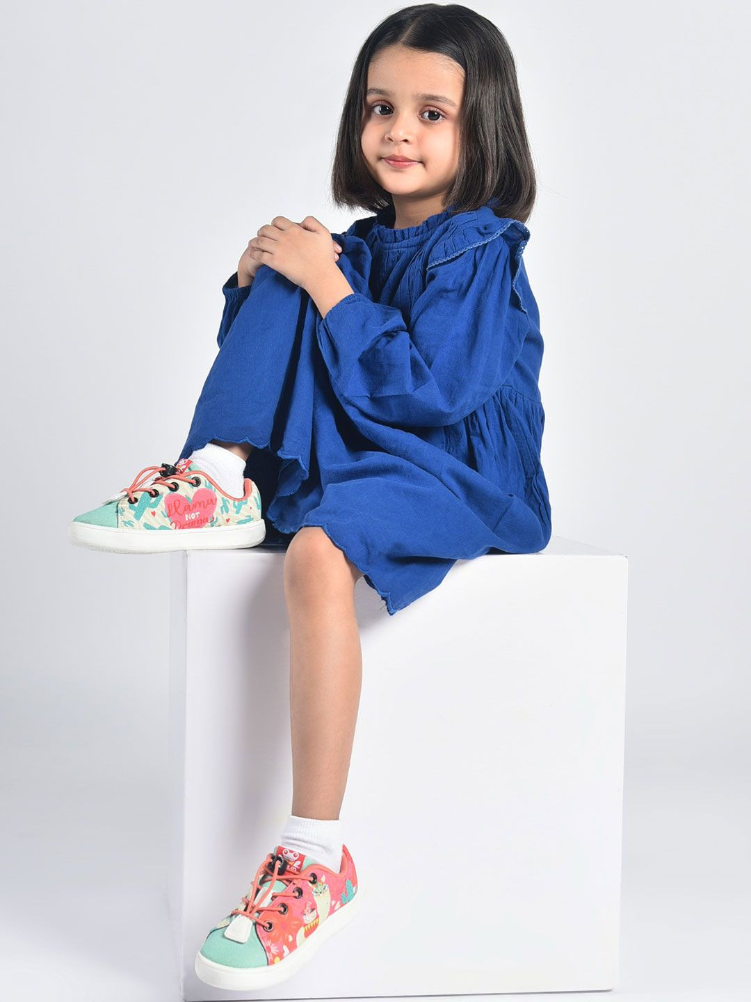 HOPUP Unisex Kids Colourblocked Slip-On Sneakers