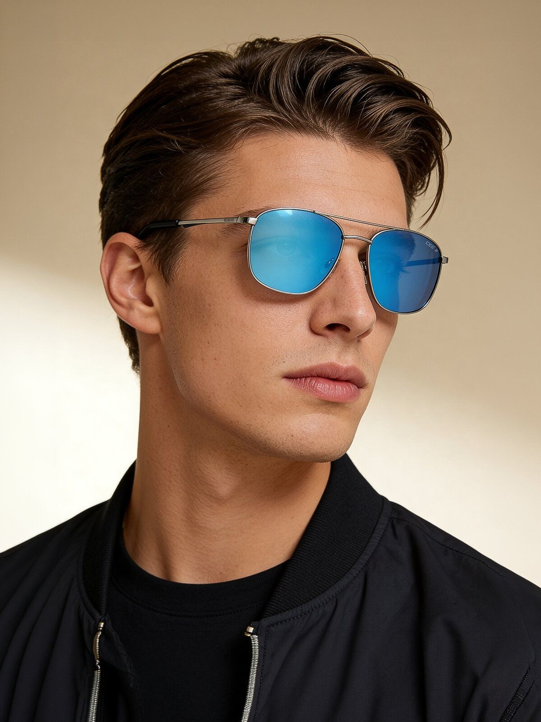 IDEE Men Aviator Sunglasses With Polarised & UV Protected Lens IDS2728RC3PSG