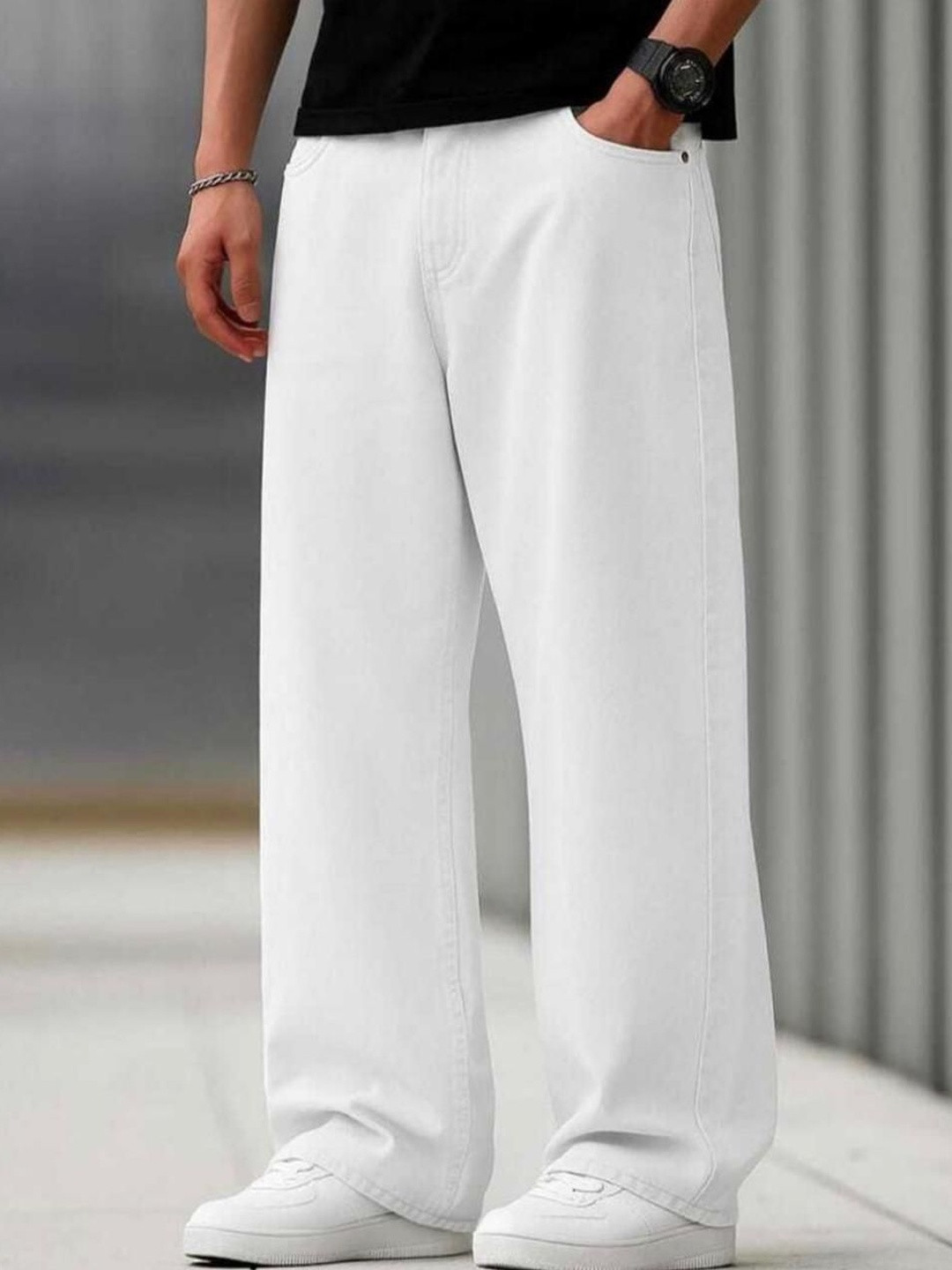 FLAYING Men Mid-Rise Jeans