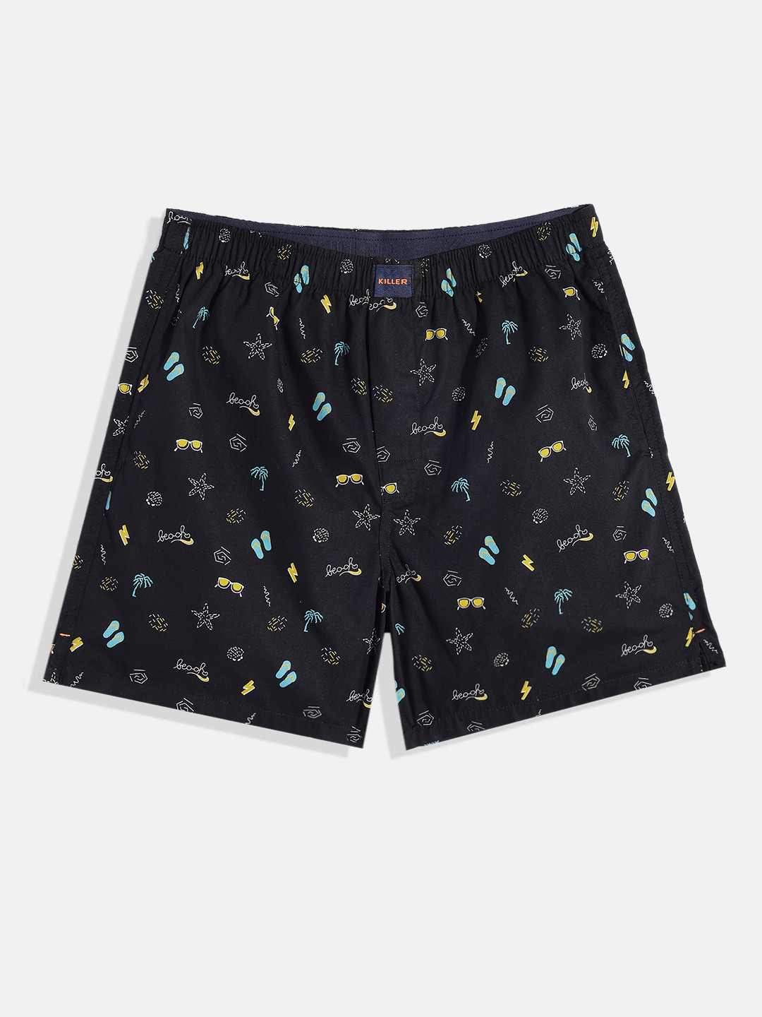 JUNIOR KILLER Boys Printed Cotton Boxers