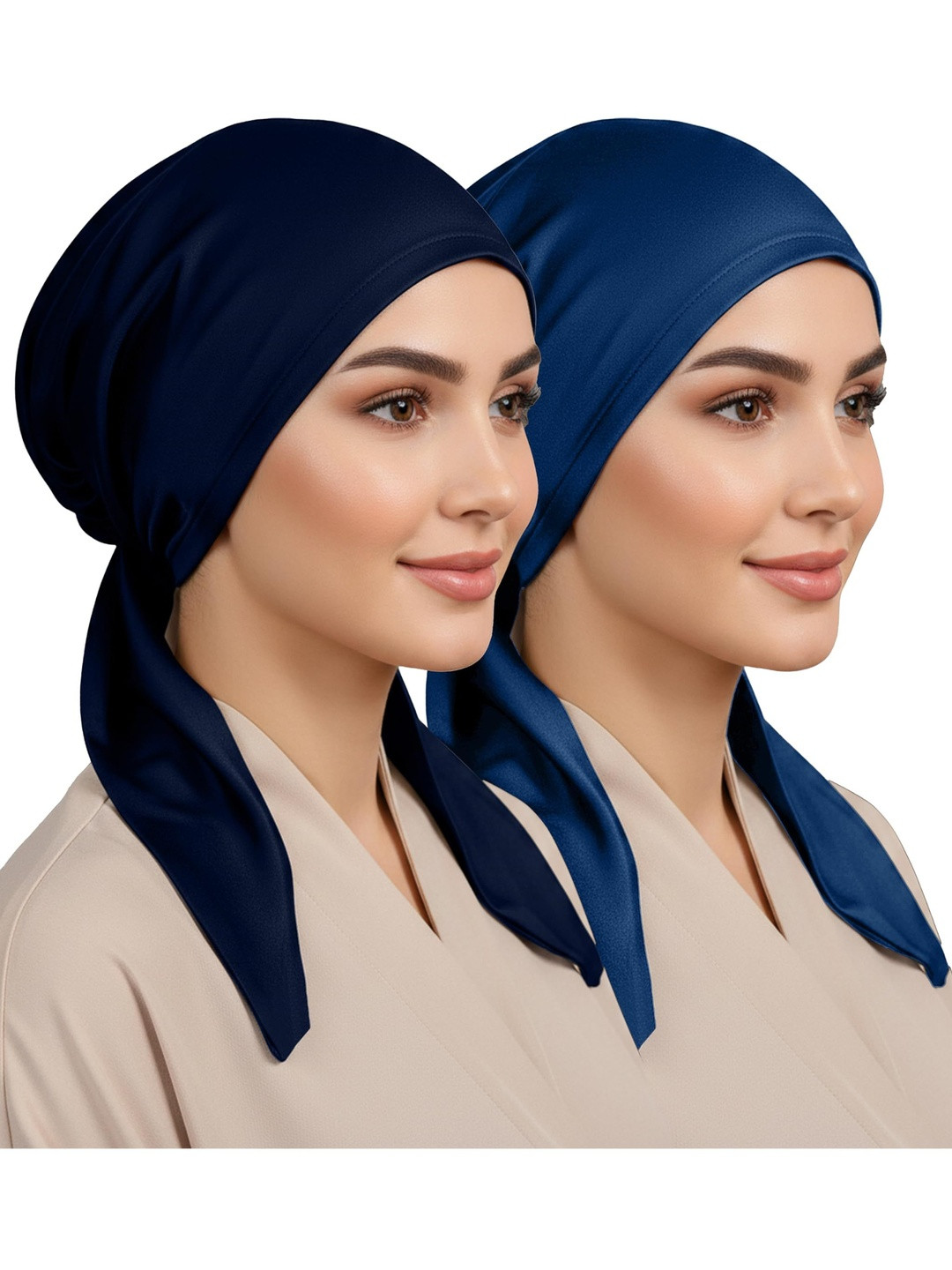 MEHAR hijab Set Of 2 Lightweight Plain Hijab