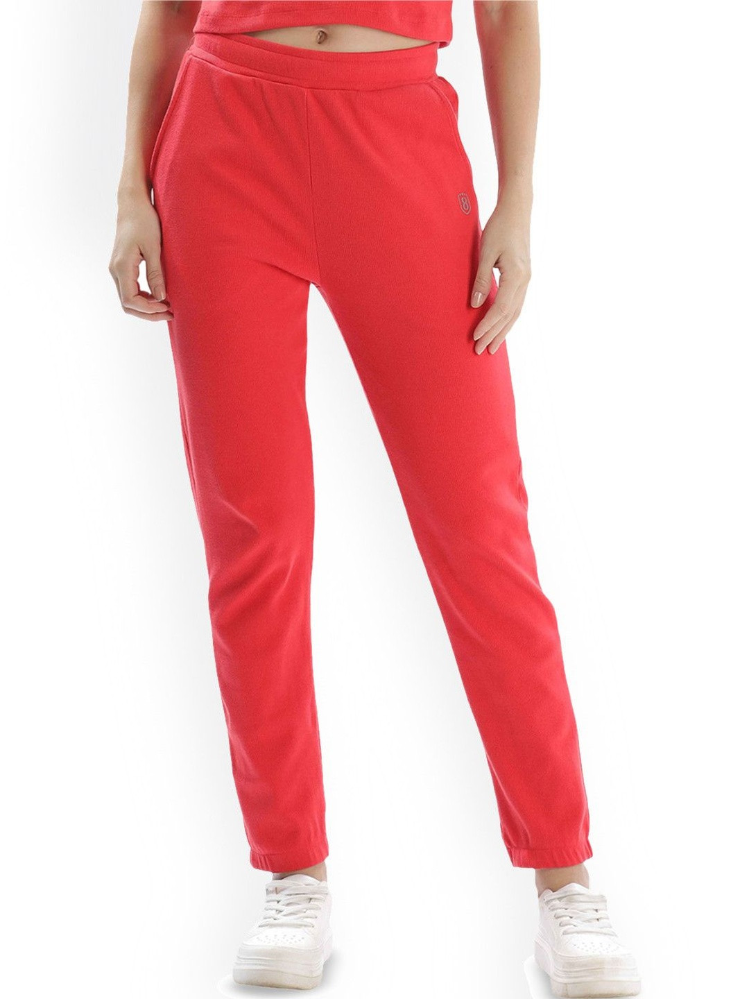 Domin8 Women Jogger Pant With Side Pockets And Drawstring
