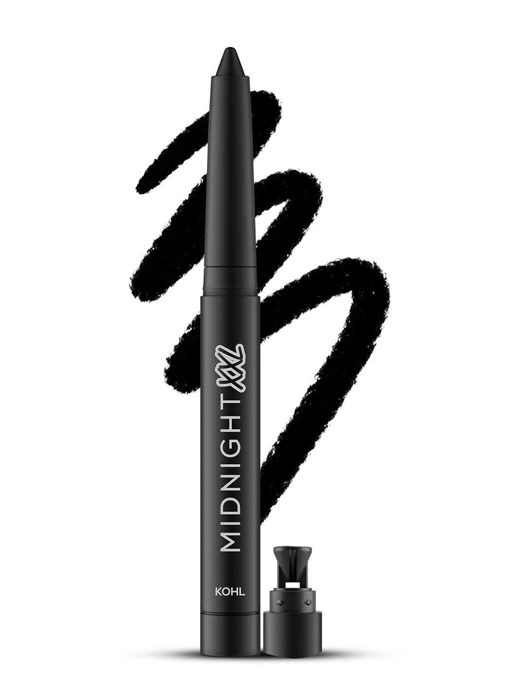 Renee Midnight XXL Water & Smudge-Proof Kohl With Sharpener - 1.5 g - Black