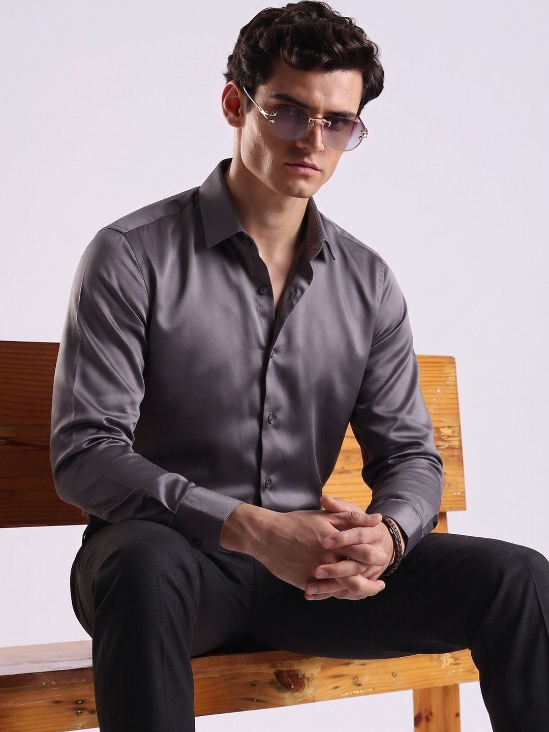 VELKYNOX Men Comfort Semiformal Shirt