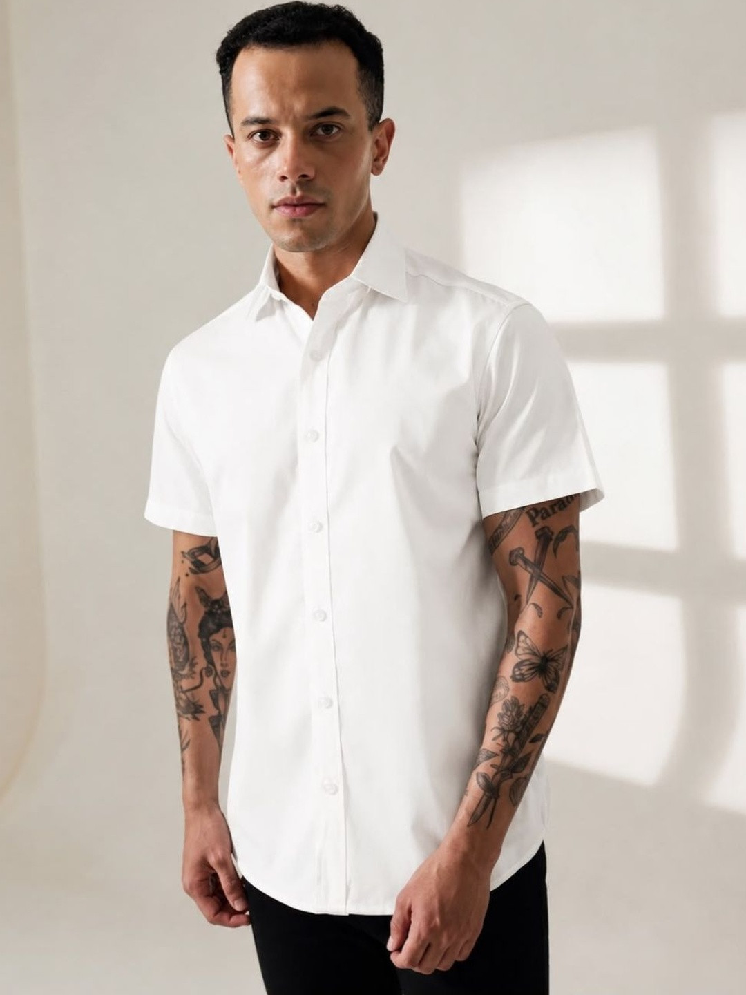 AACHARI Men Comfort Casual Shirt