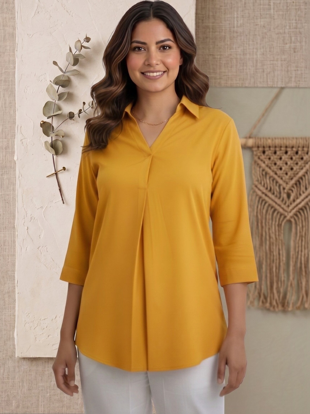 Moirai Chiffon Top