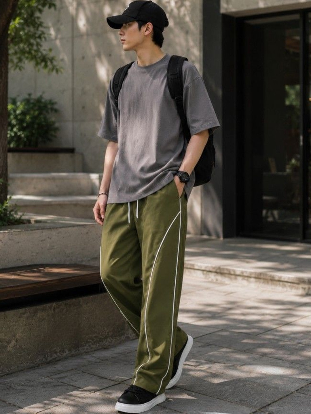 Netclick Men Straight Fit Joggers