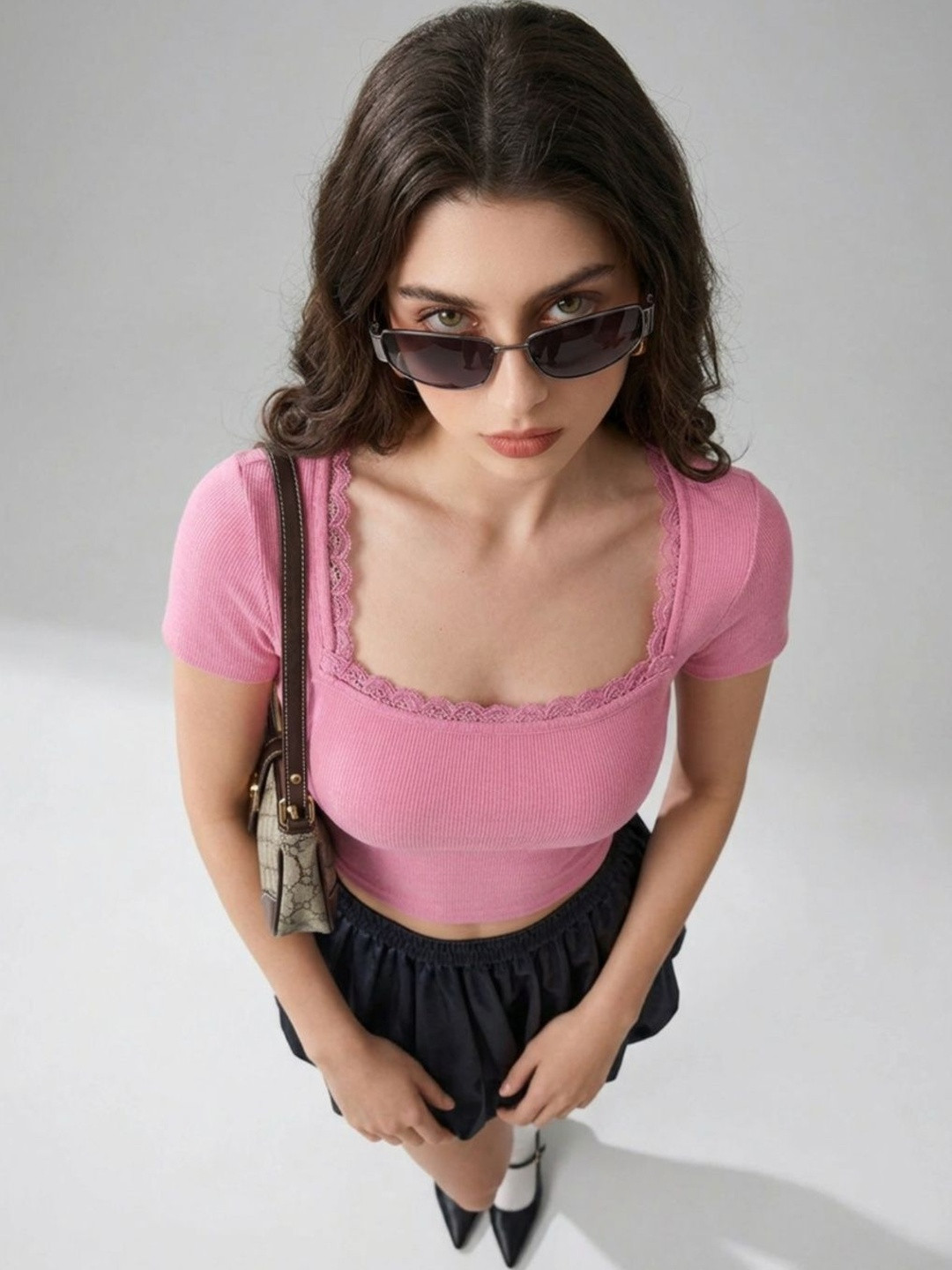Istyle Can Crop Top