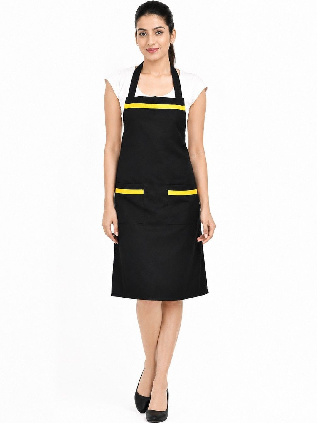 SWITCHON Black & Yellow Waterproof Apron