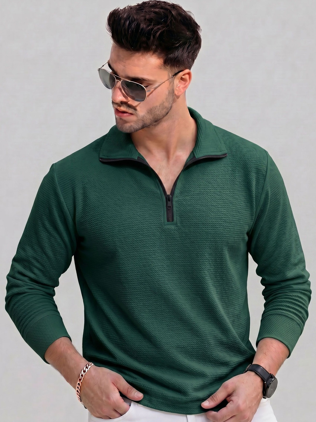 Vance Men Polo Collar T-shirt